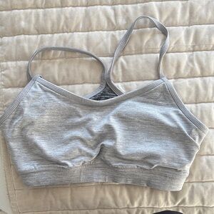 Reebok Light Gray Sports Bra